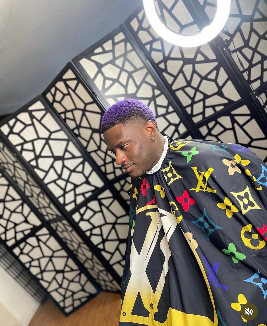 Color work and precision lineup, West Hollywood barber